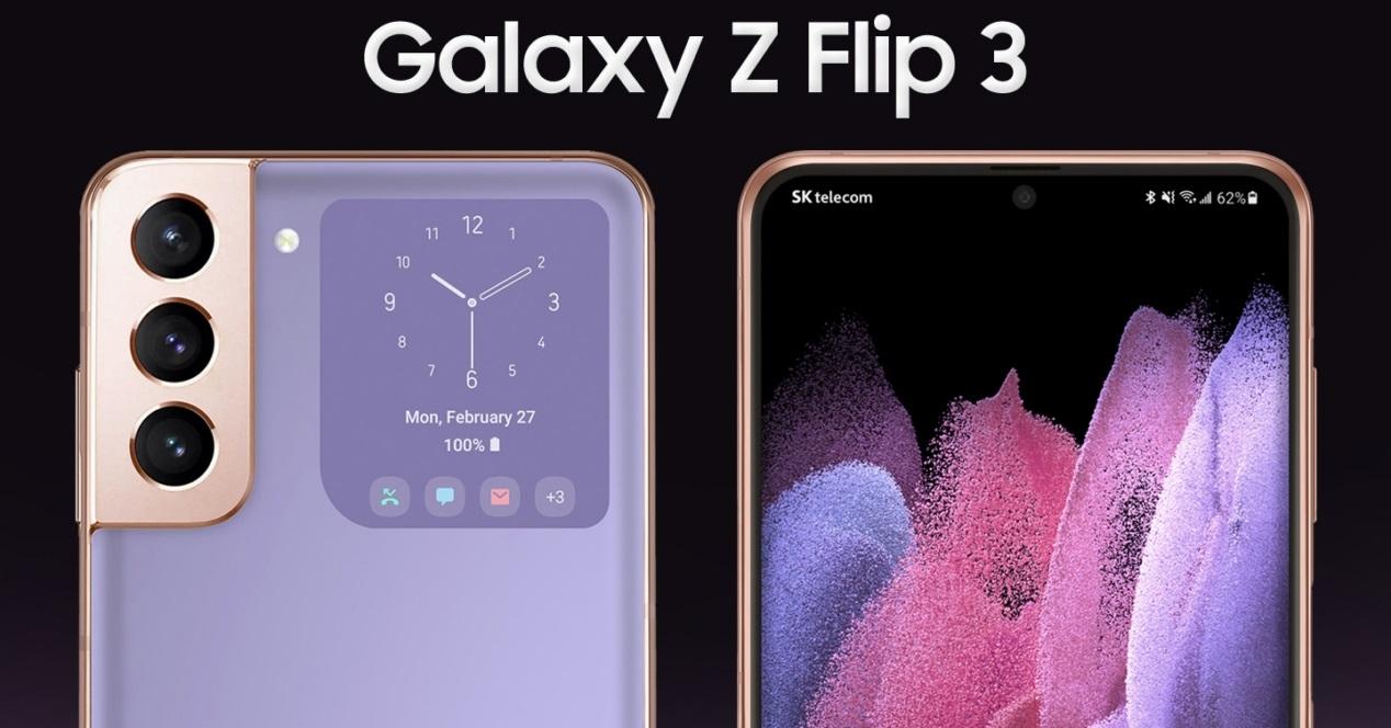 Galaxy Z Flip 3 concepto