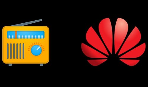 Logo Huawei y radio