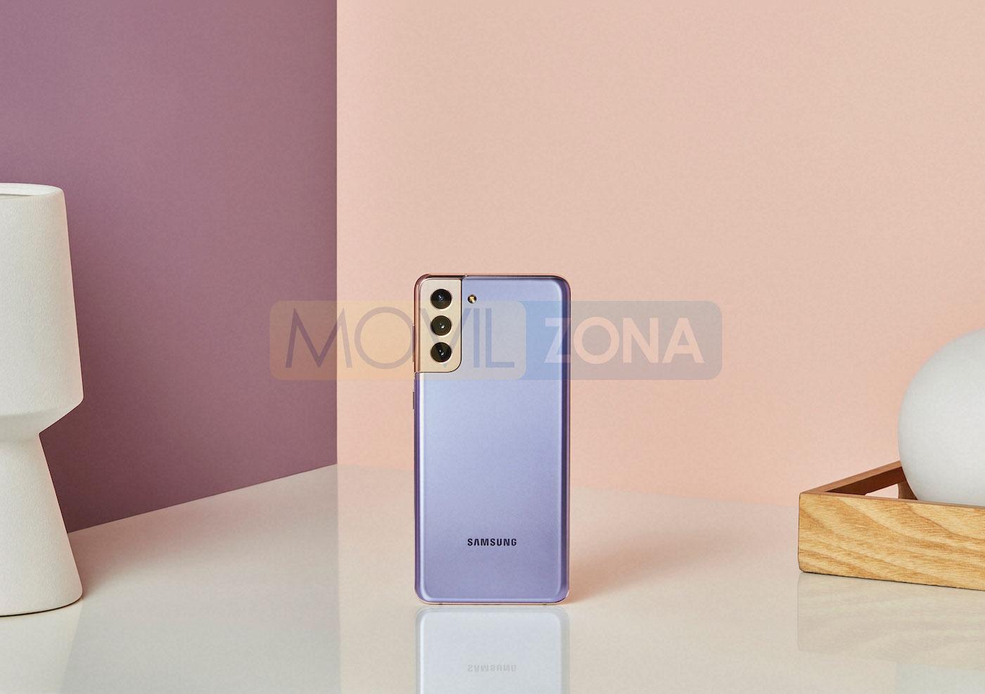 Samsung Galaxy S21+ morado