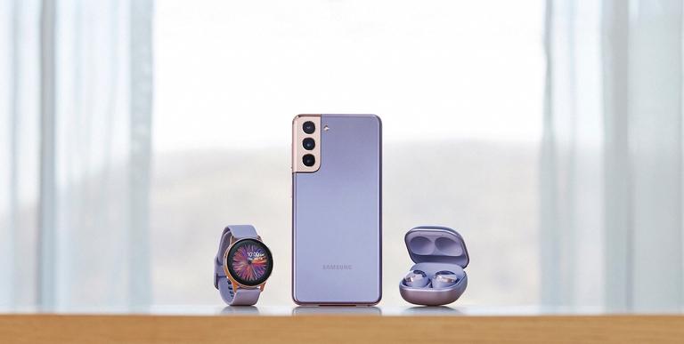 Samsung Galaxy S21 Plus y accesorios