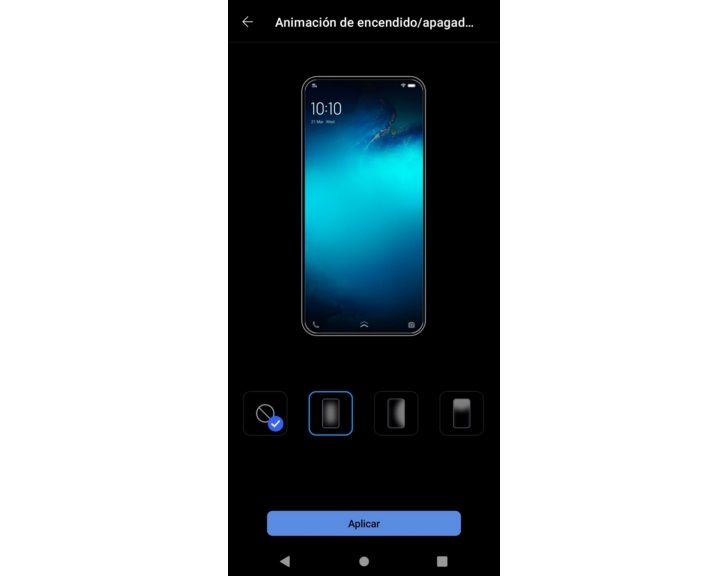 animacion desbloqueo pantalla vivo