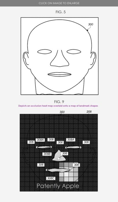 apple patente faceid calor