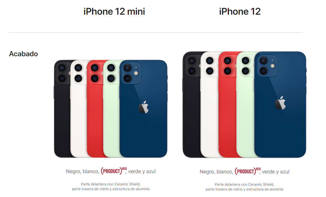 iphone 12 ficha en apple