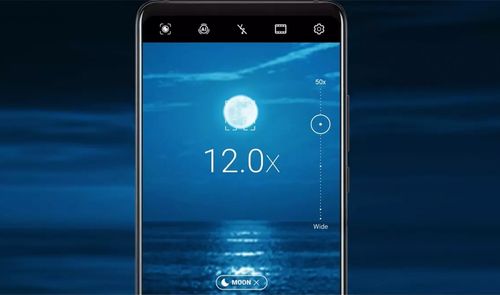 luna huawei cámara