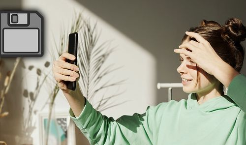memoria fotos movil mano