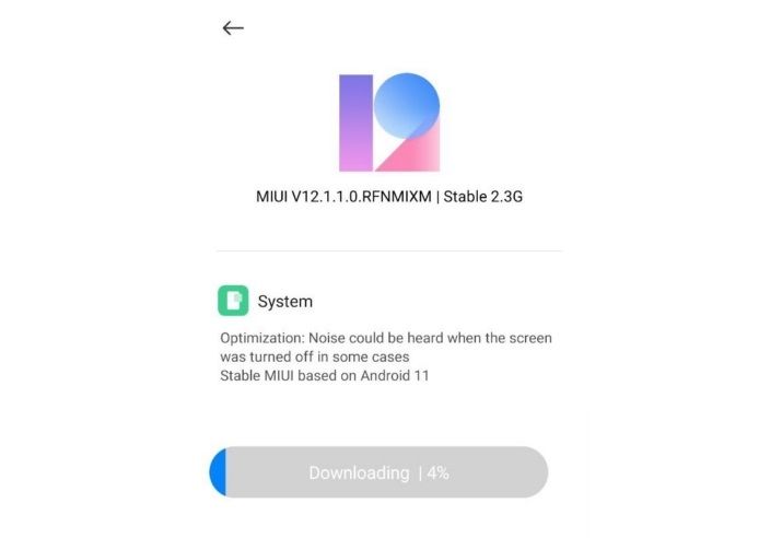 mi note 10 lite con android 11