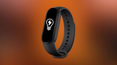 pantalla encendida luz mi band