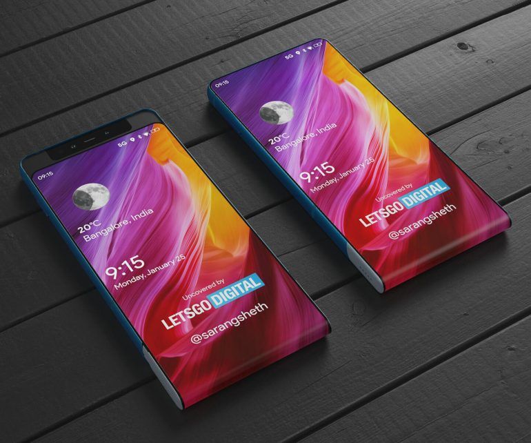 patente xiaomi camara deslizable