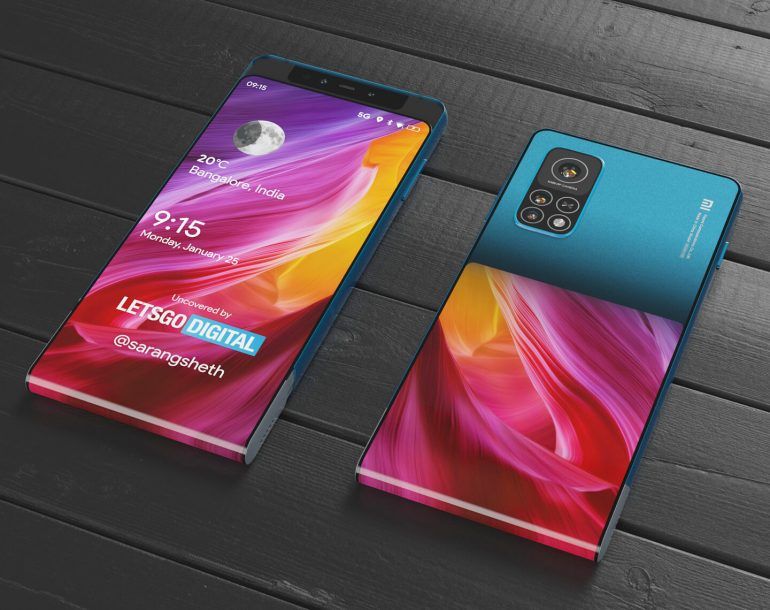 patente xiaomi camara deslizable