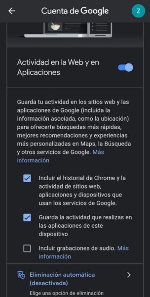 permisos google