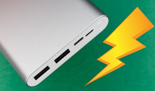powerbank con carga rapida
