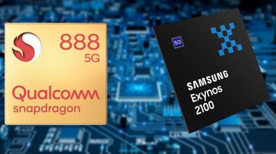 snapdragon 888 vs exynos 2100