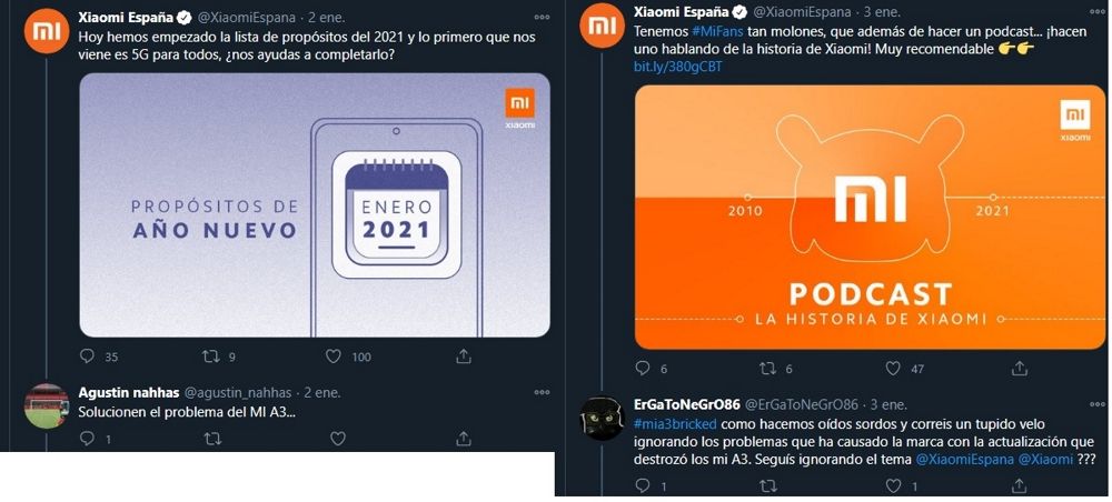 xiaomi mi a3 quejas