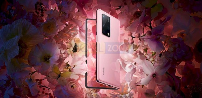 Huawei Mate X2 rosa