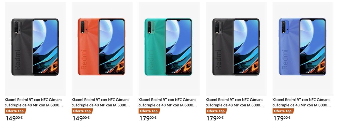 Redmi Note 9T y 9T