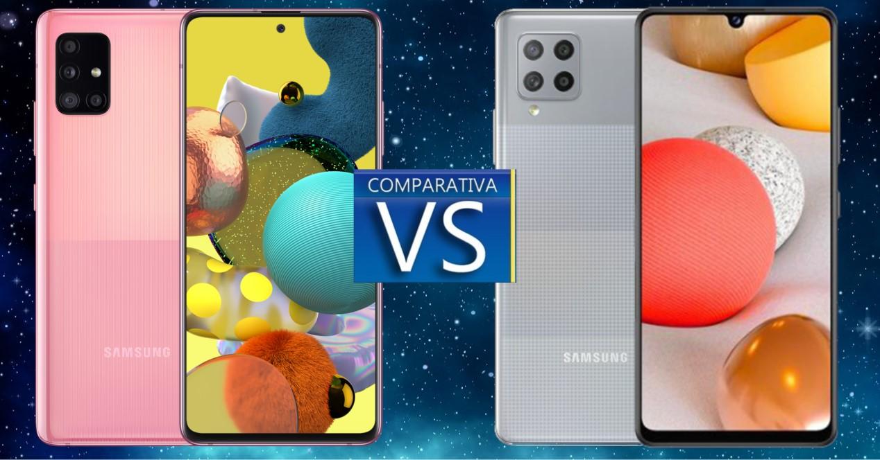 Samsung Galaxy A52 5G vs Galaxy A42 5G
