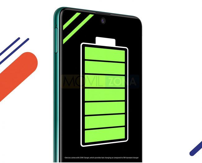 Samsung Galaxy F62 batería