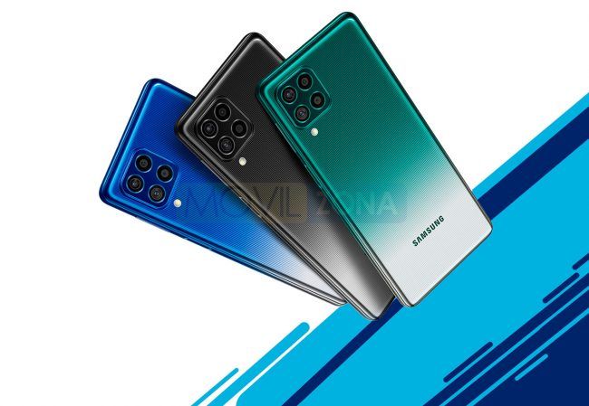 Samsung Galaxy F62 colores