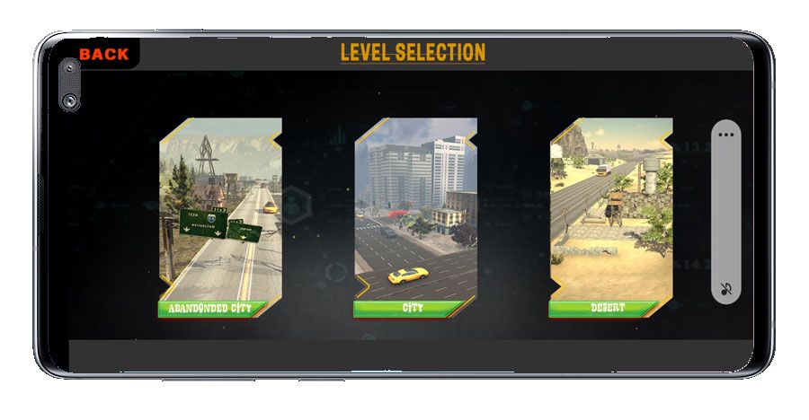 Elegir escenario en Sniper Shot Gun