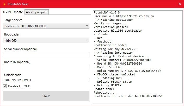 bootloader huawei