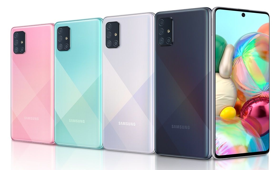 galaxy a71 colores