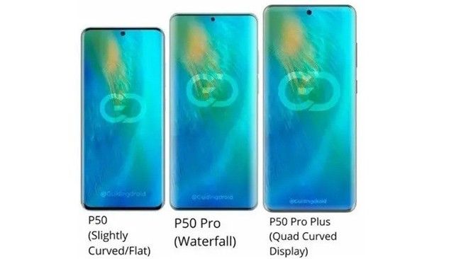 huawei p50 modelos