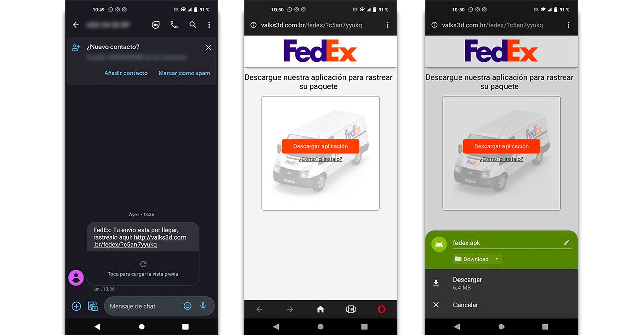 malware feddex