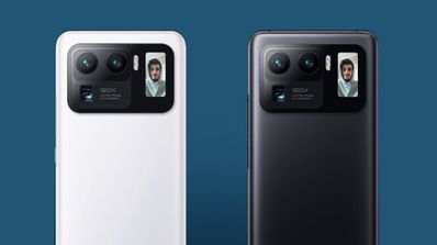 mi 11 pro camara en la pantalla