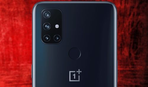oneplus n10 y fondo rojo