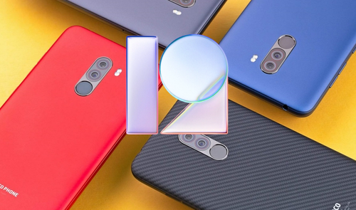 pocophone f1 y miui logo