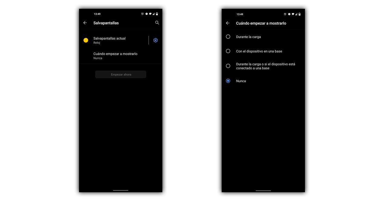 salvapantallas android