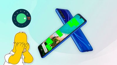 xiaomi mi a3 pantalla verde problema android 11