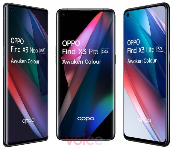 serie oppo find x3