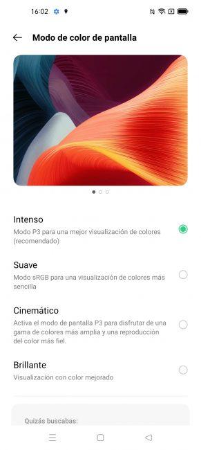 Elección colores en el Oppo Find X3 Pro