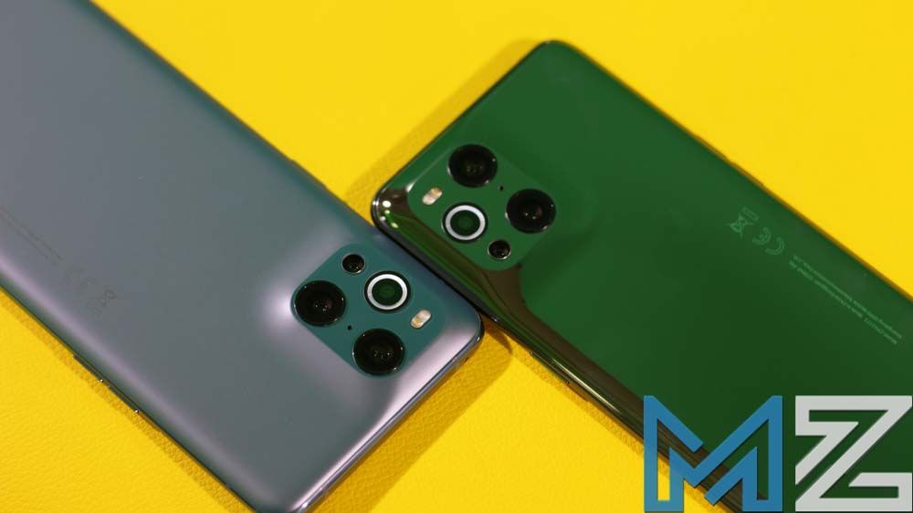 Trasera del teléfono OPPO Find X3 Pro
