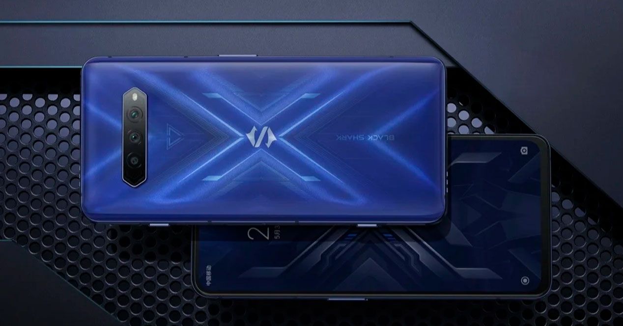 black shark 4 pro azul