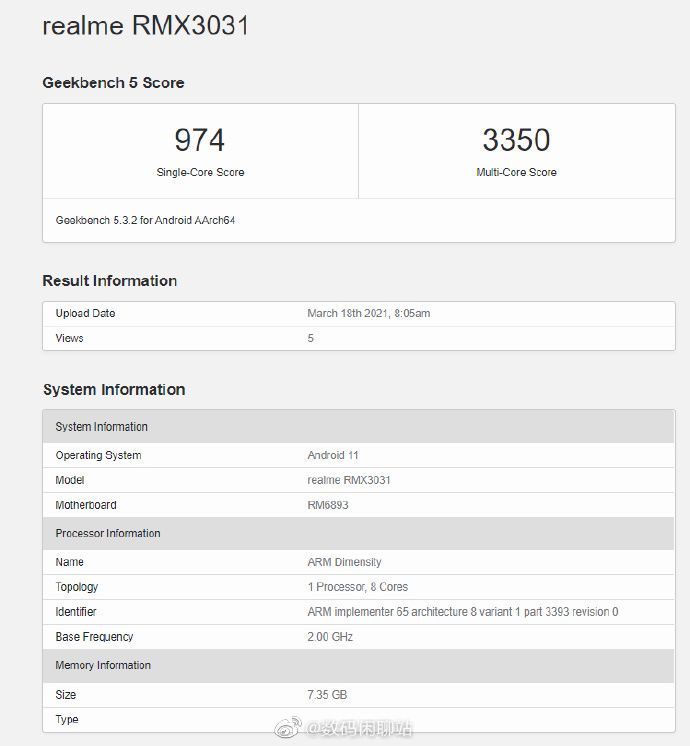 realme gt neo benchmark