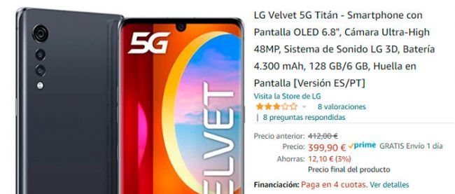 LG Velvet 5G