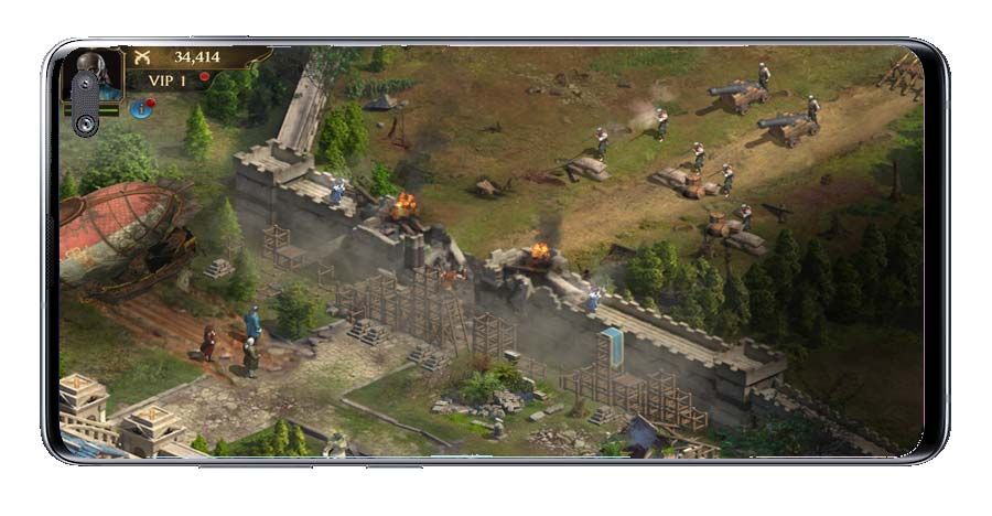 Defensa en el jeugo Guns of Glory: La Máscara de Hierro