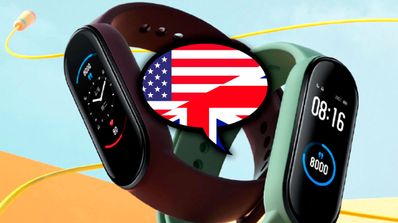 mi band habla ingles