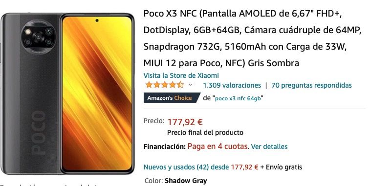 poco x3 amazon