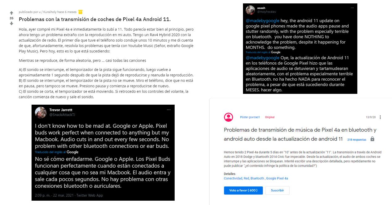 problema bluetooth google pixel