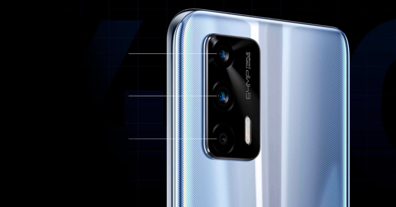 realme gt camaras