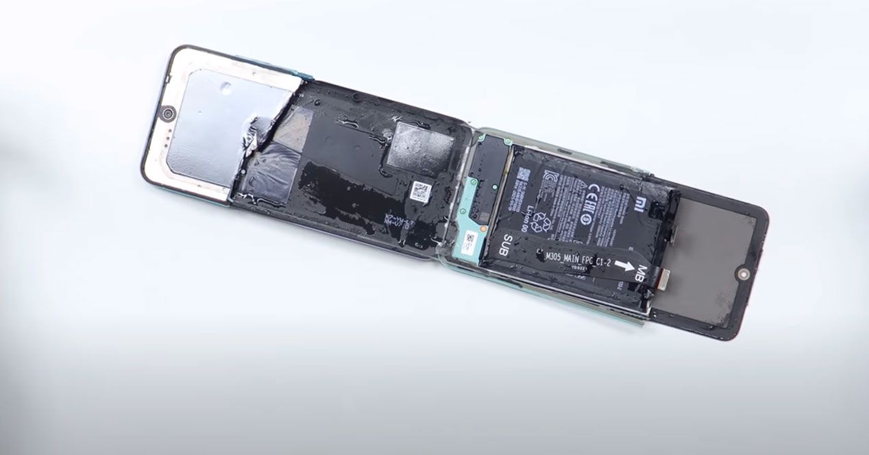 redmi note 10 roto mojado