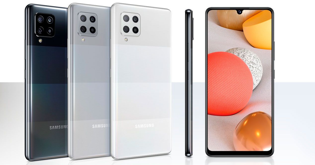 samsung galaxy a42 5g colores