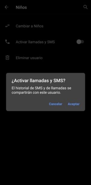 varios usuarios en android