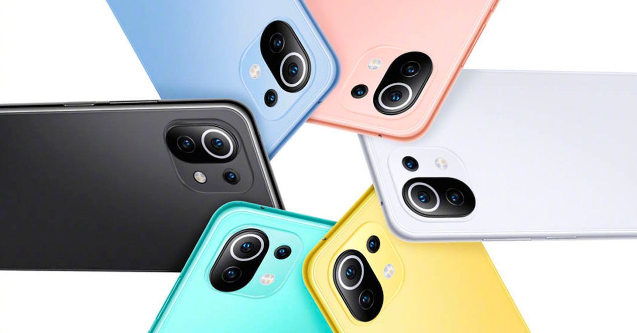 xiaomi mi 11 lite colores