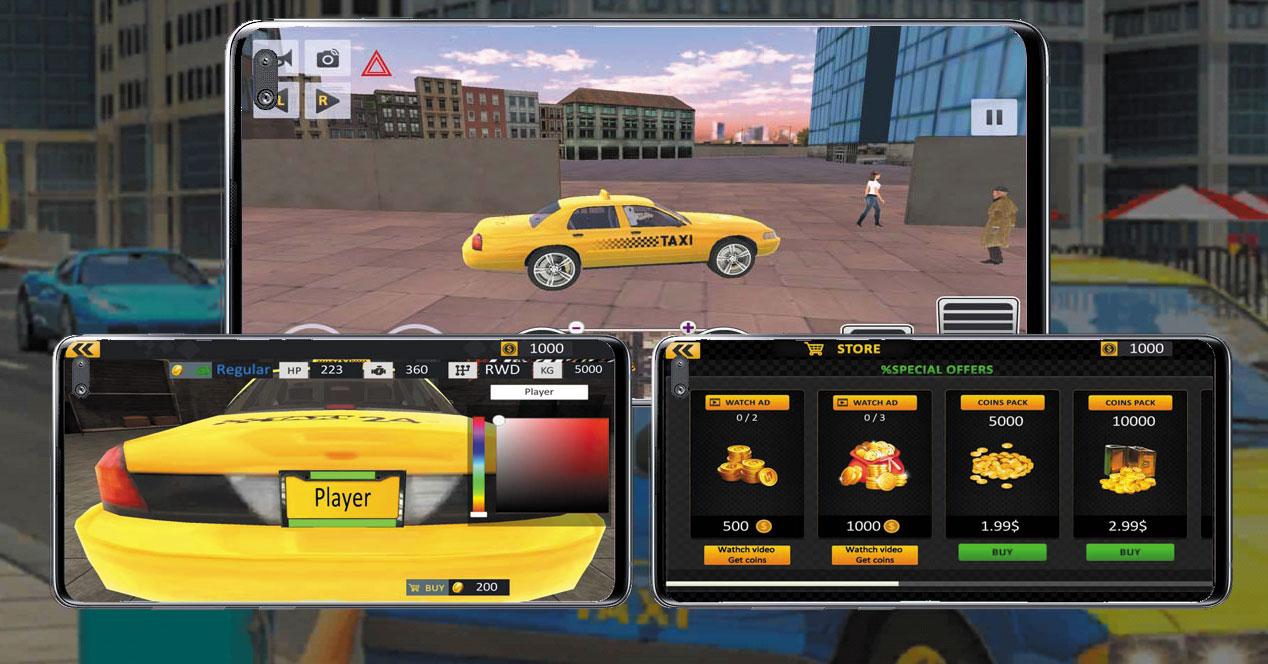 Prueba del gratis para Android Taxi Sim