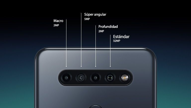cámara movil LG k51