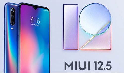 Miui 12.5 moviles xiaomi